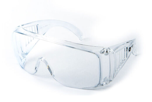 Industrial safety spectacles, without anti-fog