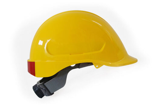 Mining, di-electric helmet, no vent