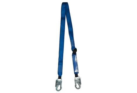 Lanyard with energy absorber, 6 ft