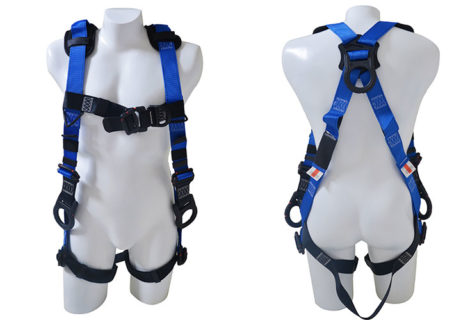 Full body harness, Dielectric, 4 D-rings, multi-purpose (H)